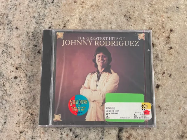New Music CD - The Greatest Hits of Johnny Rodriguez w/ Faded Love & Something