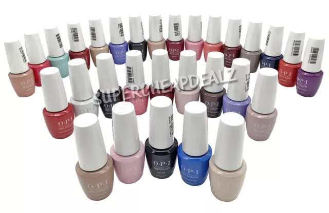 OPI GelColor Soak-Off MINI Gel Nail Polish 0.25 oz -CHOOSE COLOR-AUTHENTIC