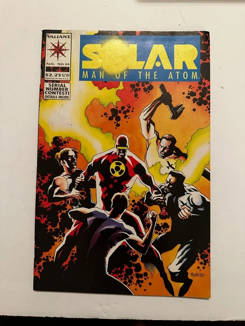 Solar Man Of The Atom 24 CGC Valiant August 1993 Comic Book