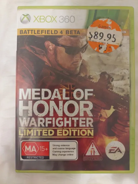 Medal of Honor Warfighter Limited Edition Xbox 360 Game PAL 2 Discs And Manual