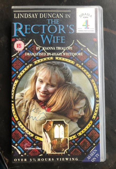 Nem Rector Wife THE RECTOR'S WIFE VHS C4 drama 1994 Joanna Trollope SIGNED by Lindsay ...