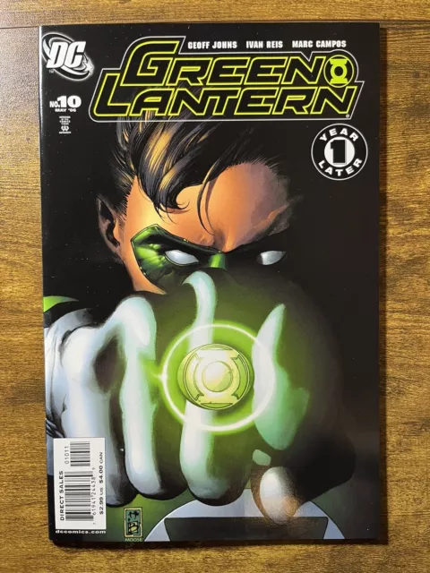 Green Lantern 10 1St Team Appearance The Sinestro Corps Dc Comics 2006