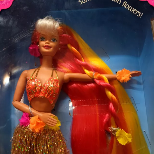 Vintage 1996 Mattel Hula Hair Barbie Doll NIB Vintage 1996 Mattel Hula Hair Barbie Doll NIB
