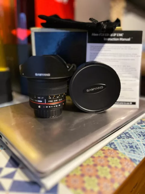 Samyang 8mm F3.5 UMC Fish-Eye CS II PK Mount