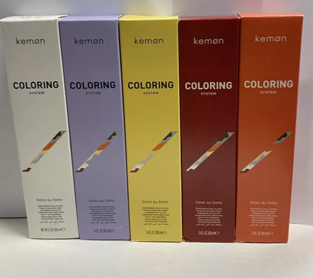 KEMON COLORING SYSTEM TONO SU TONO 100ml Verschiedene Nuancen