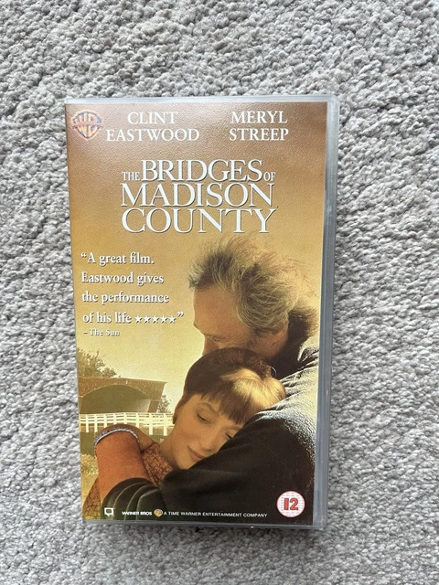 VINTAGE RETRO THE Bridges Of Madison County (VHS/SUR, 1997