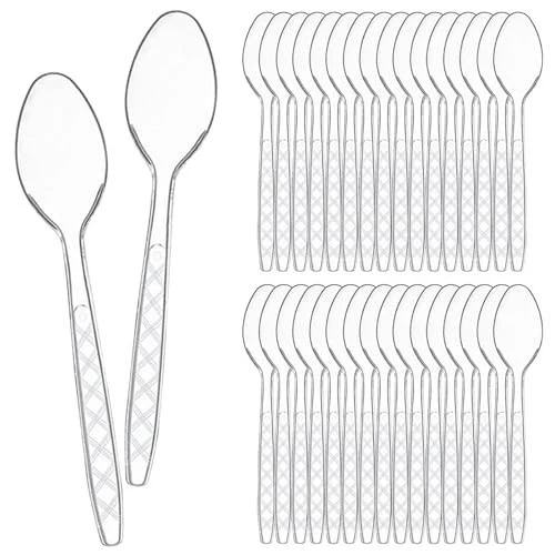 Cuillères en plastique (paquet de 10 pces