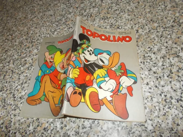 Topolino Libretto N.9 Originale Mondadori Disney Ottimo 1949 Con Gioco E Bollino