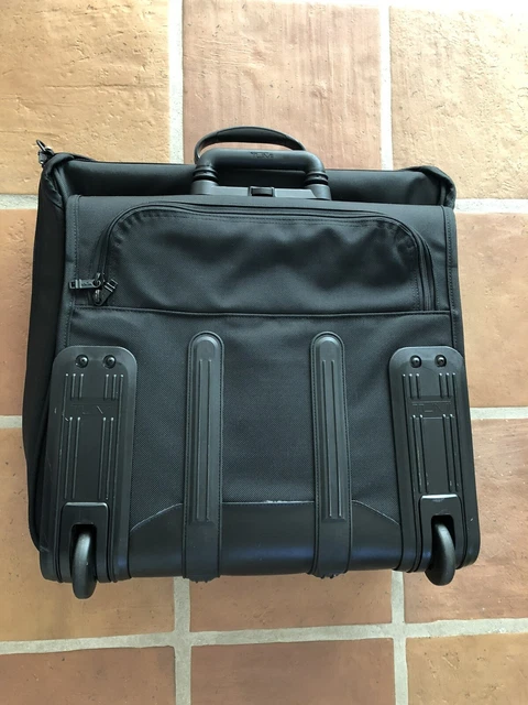 Tumi Made In USA Extended Trip 2 Wheel Garment Bag Black Luggage Suitcase 3