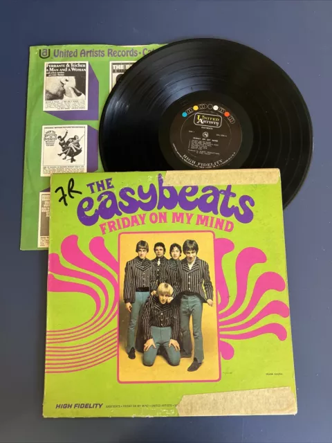 EASYBEATS - Friday on my Mind LP Vinyl VG/VG