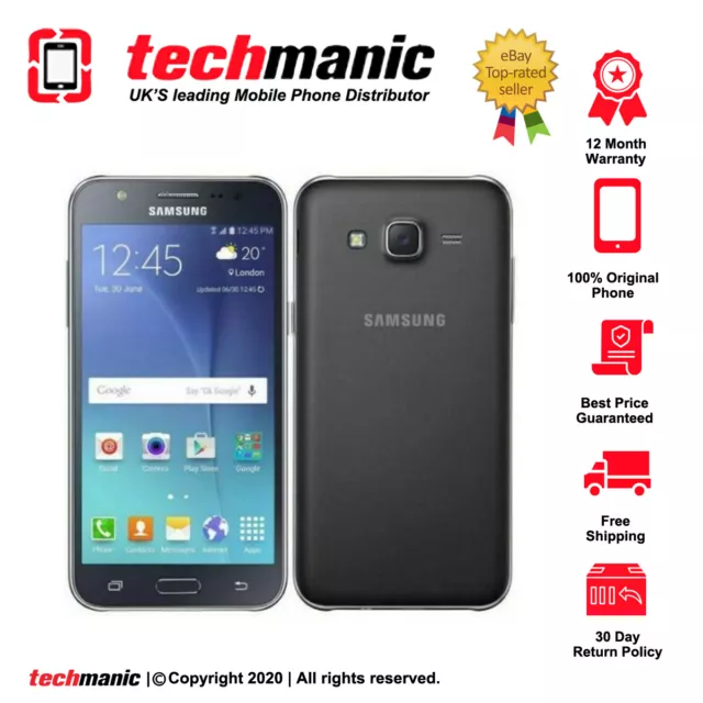 Samsung Galaxy J5 SM-J500F - 8GB - Black (Unlocked) Smartphone