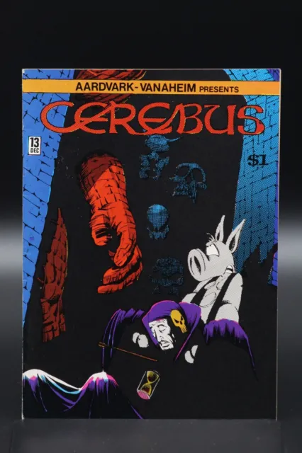 Cerebus (1977) #13 1st Print Dave Sim Cover, Art & Story Aardvark-Vanaheim VF