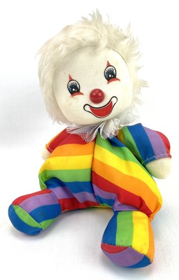 vintage wind up musical clown