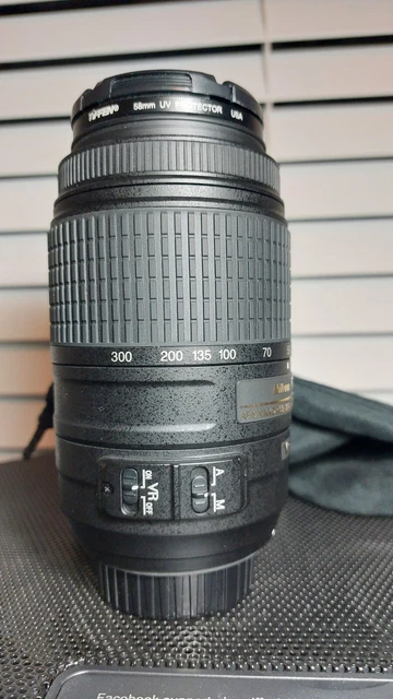 Nikon Nikkor AF-S DX 55-300mm f/4.5-5.6G ED VR Lens [Near Mint] #1917300