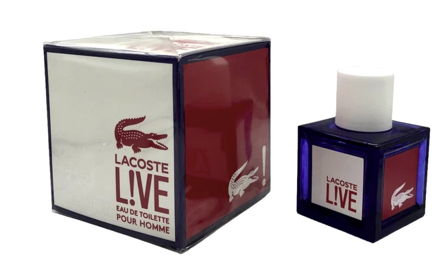 LACOSTE LIVE POUR Homme 40Ml Edt Spray New Boxed Sealed Free