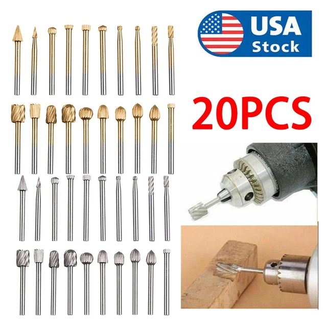 Diamond Burr Set For Rotary Tool - Grinding, Seychelles