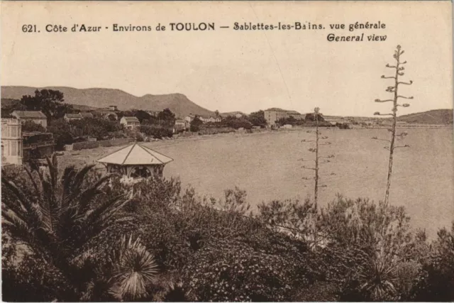 CPA LES SABLETTES Vue Generale - Environs de Toulon (1110244)