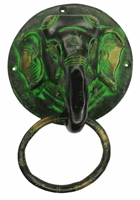 Elephant Shape Door bell Antique Style Handmade Brass Door Knocker Home Décor