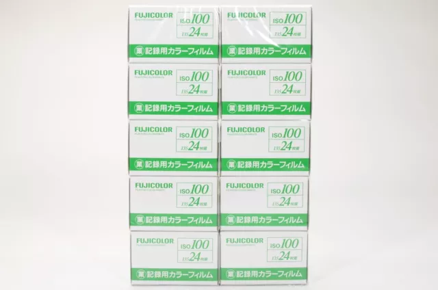 12/2022 Fujifilm Fujicolor Industrial ISO100 film 24 Exp 10 Rolls Freeship DHL