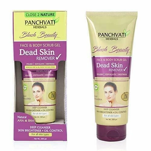 Panchvati Dead Peau Solvant Gel Visage & Corps Gommage Gel 200 GM
