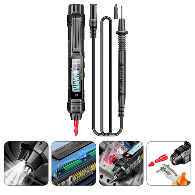 Misuratore Capacità Batteria VooGenzek | Voltmetro Per Batterie 12-48V | Display LCD, Luce Verde - Foto 5