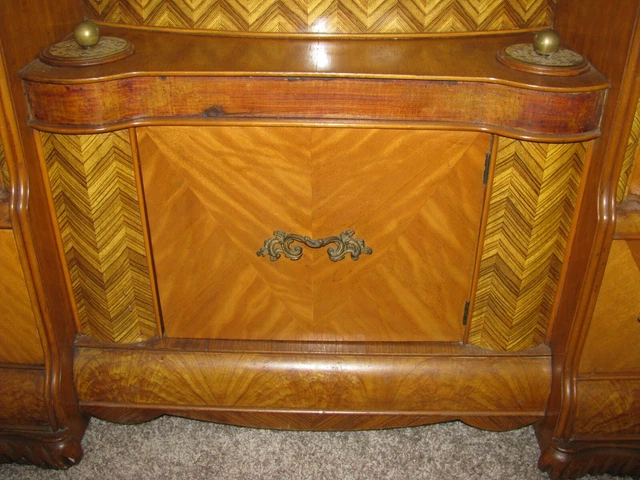 art deco 100 year old vanity
