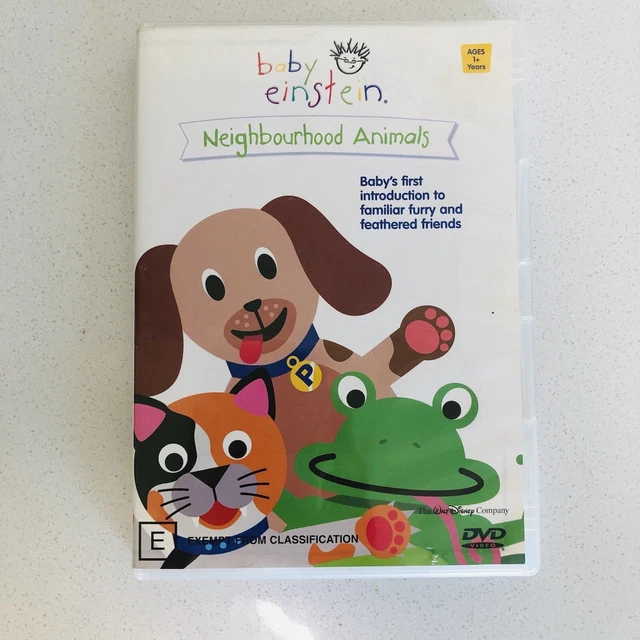 BABY EINSTEIN Neighborhood Animals (DVD, 2004) EUR 10,84 PicClick FR
