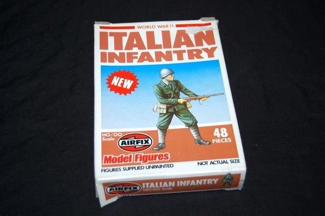 SET COMPLETO VINTAGE Airfix Ho/Oo Ww2 Fanteria Tedesca - Tipo 1 EUR 3