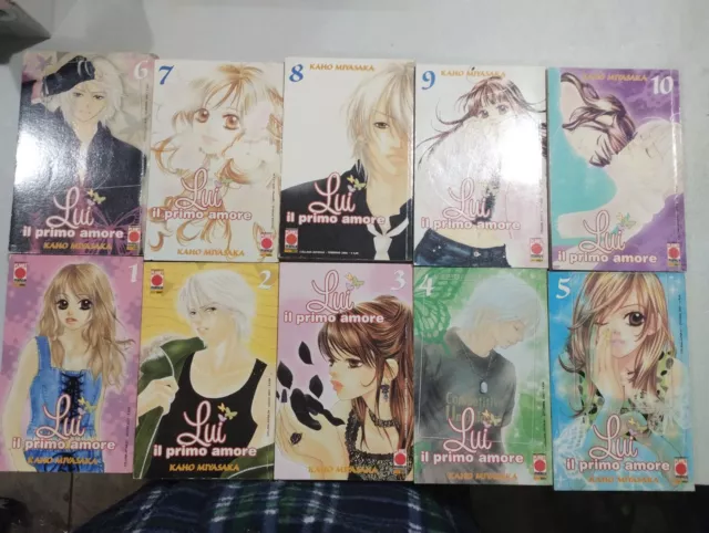 Lui Il Primo Amore Vol. 1-10 SERIE COMPLETA di Kaho Miyasaka - Planet Manga