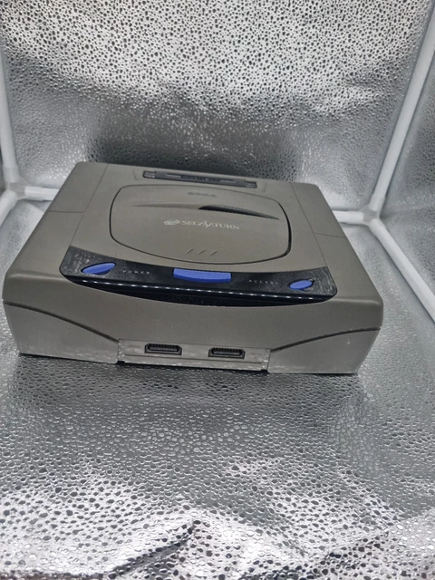 Console Sega Saturne HST-3210 grise japonaise 100v et jeu - Consoles