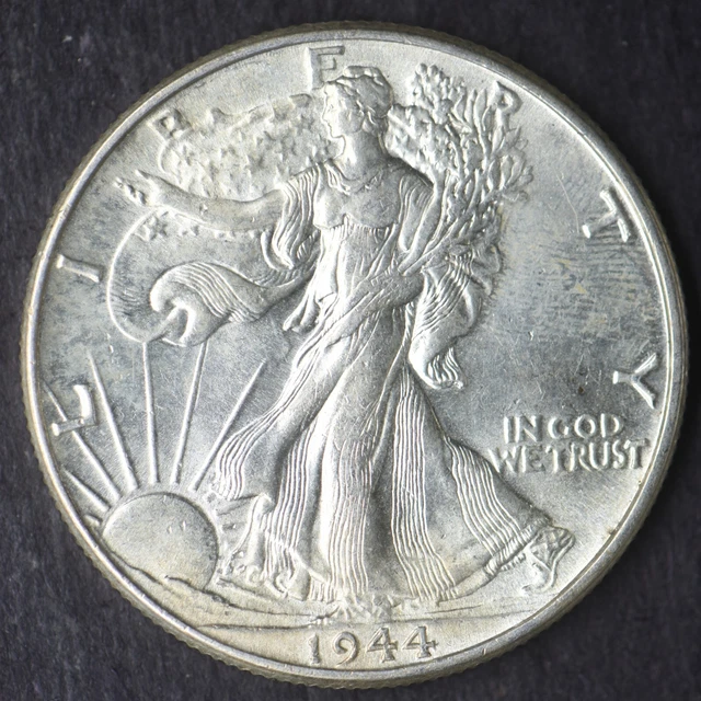 1944-P Walking Liberty Silver Half Dollar 50C -High Grade- COINGIANTS -