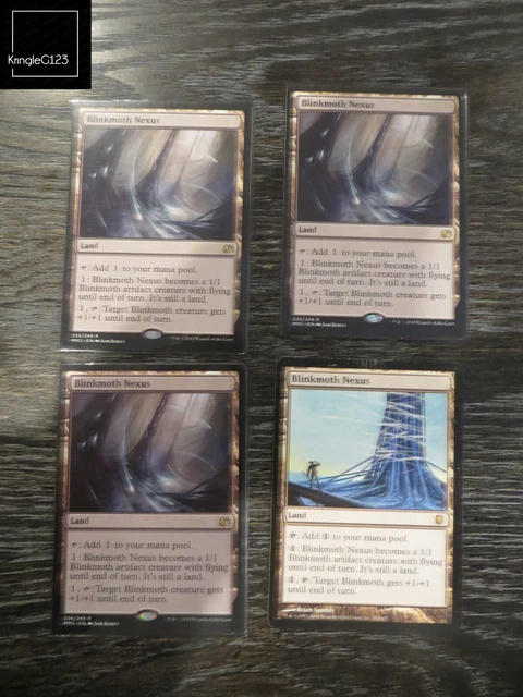 ***Flat Shipping*** 4X Blinkmoth Nexus English MTG Magic -KringleG123-