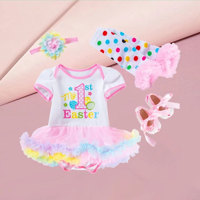 Costumi di Carnevale bambina bambina manica corta bunny abito gonna