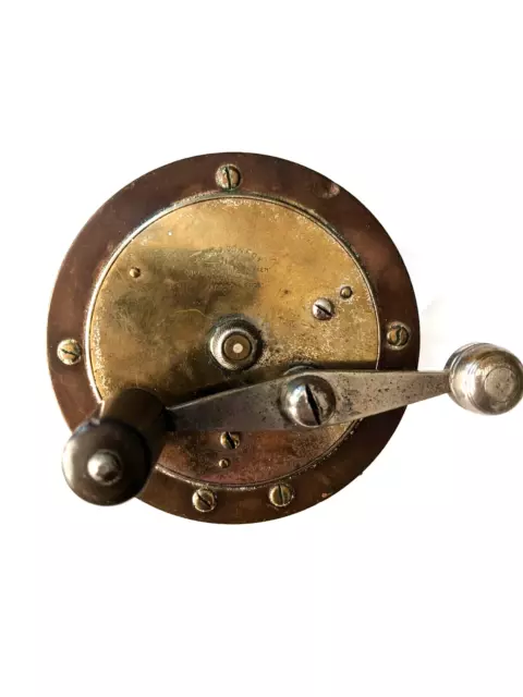 Vintage Thos J. Conroy Reel made by Julius Vom HOFE Pat Nov, 17, 1885