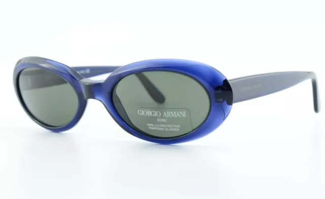 GIORGIO ARMANI Sonnenbrille 2510 223 130 Oval Sunglasses Blue Italy c2001 CE