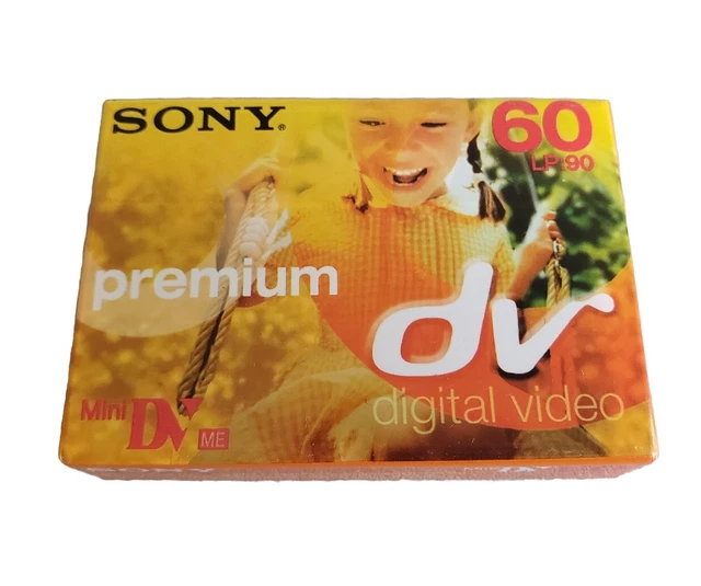 CASSETTE K7 SONY MINI DV 60 Minutes NEUF Pour camescope Camera