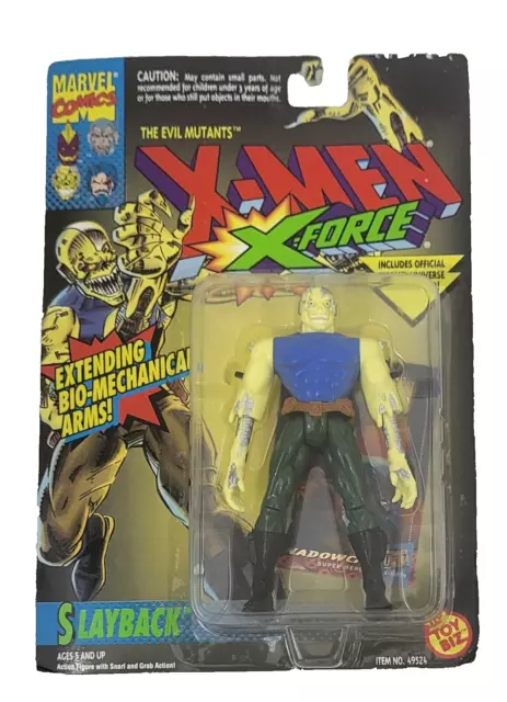 Toy Biz Marvel The Evil Mutants X-Men X-Force Slayback Action Figure 1994 (NOS)