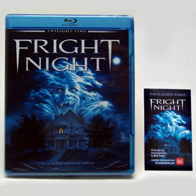 ULTRA-RARE Fright Night Twilight Time Limited Edition w/ Anniversary Magnet OOP