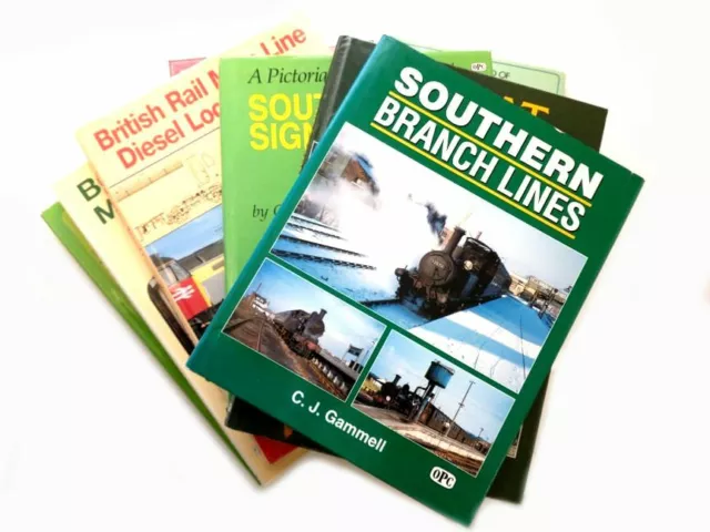 Railway Books - Please Choose From Drop-down Listing