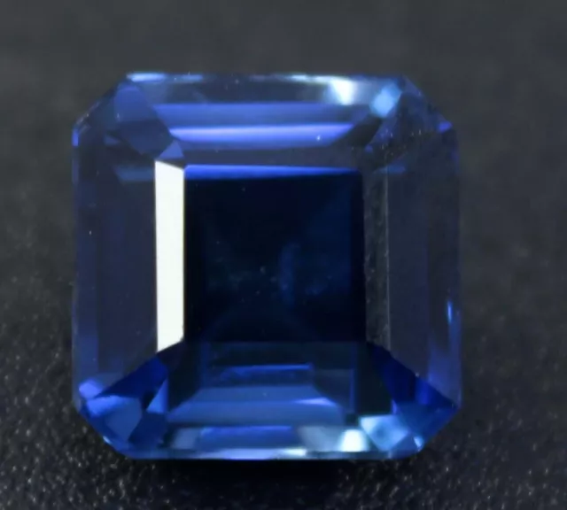 CERTIFIED 10.10 Ct Natural Kashmir Blue Sapphire Square Cut Untreated Gemstone