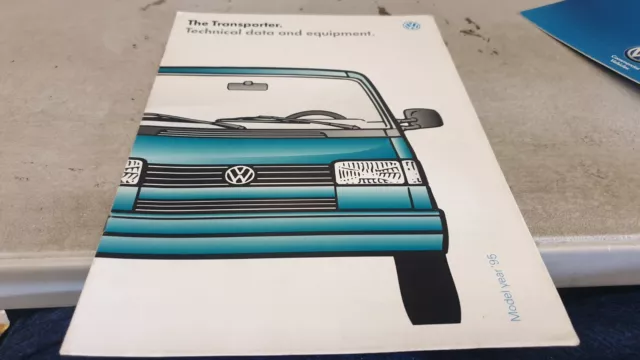1995 VW Volkswagen TRANSPORTER  Sales Brochure
