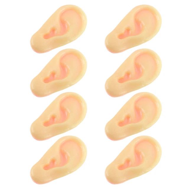 8 piezas modelo de práctica modelo de oreja de maniquí modelo de enseñanza