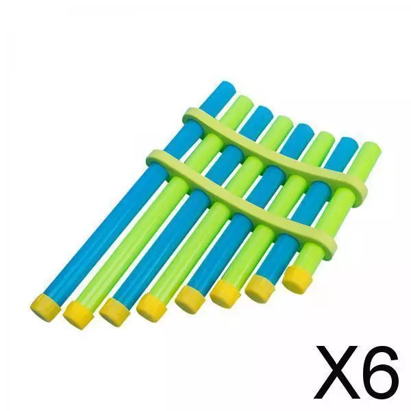 6X Pan Pipe Science Experiment Stem Project Educational Model Set Toys for Teens