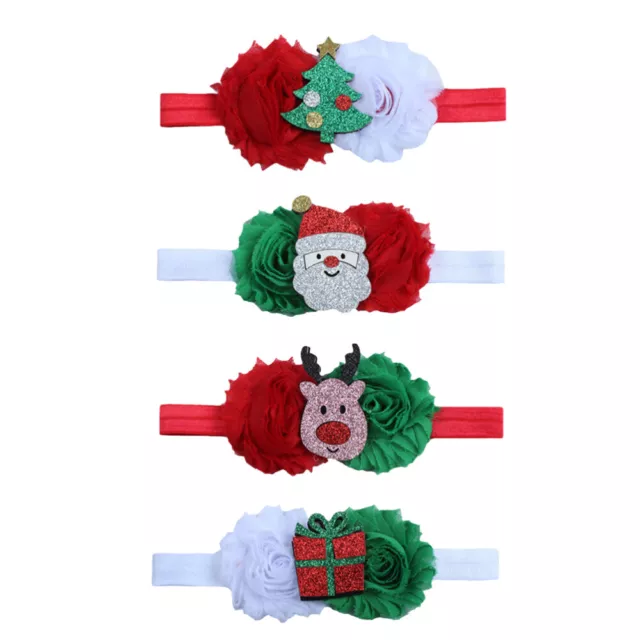 4 Pcs Baby Headdress Christmas Headwear Headband Hair for Cartoon