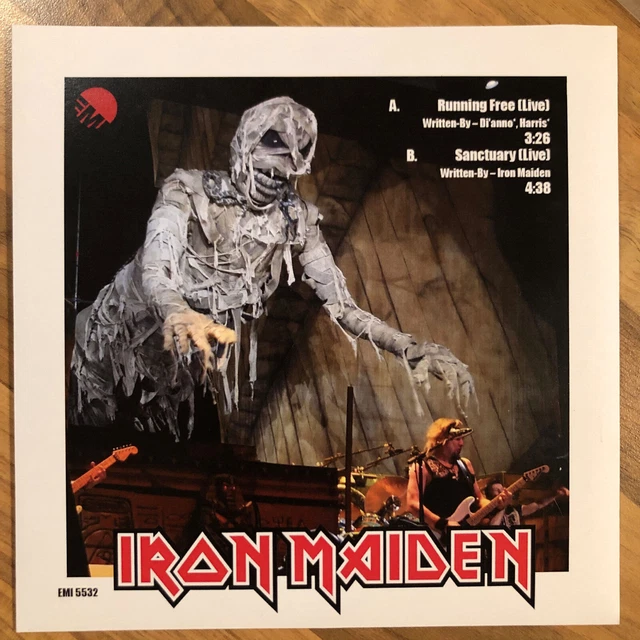 IRON MAIDEN LIVE Running Free 7