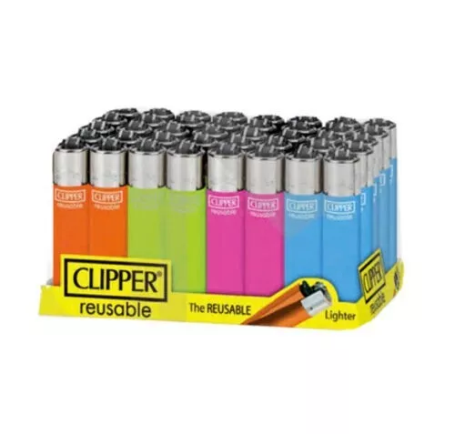 Clipper Lighter Full Box, Regular Size Lighter, Clipper Lighter Pack Of 40