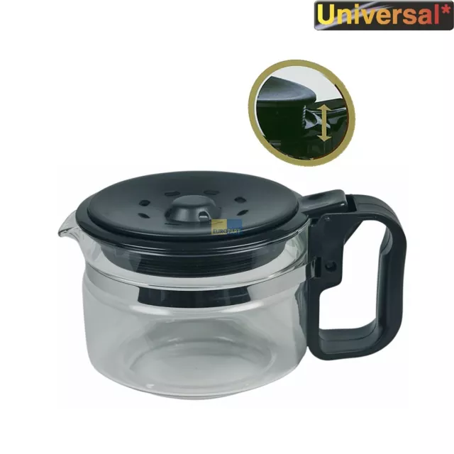 Bauknecht Whirlpool Glaskanne Wpro 484000000318 UCF200 Kaffeekanne Universal 9-1