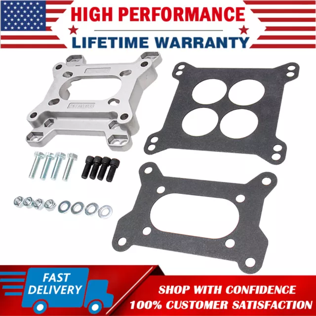 UNIVERSAL CARBURETOR ADAPTER 2Barrel to 4Barrel 4Bolt 1933