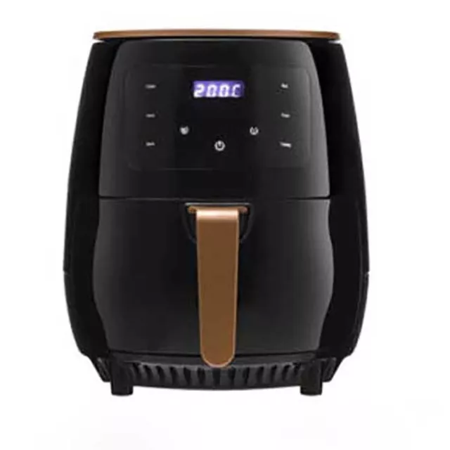 Fritteuse Heißluftfritteuse XXL 6L 1400W Friteuse Airfryer Edelstahl DHL