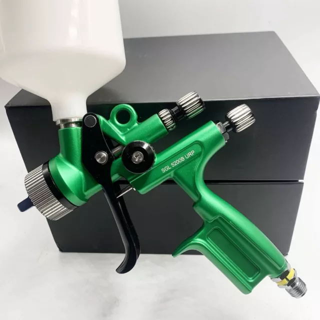 Atomization HVLP Air Paint Spray Gun 600ml Tank W/ 1.3 mm Nozzle For Painter